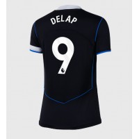 Camiseta Chelsea Liam Delap #9 Tercera Equipación Replica 2025-26 para mujer mangas cortas